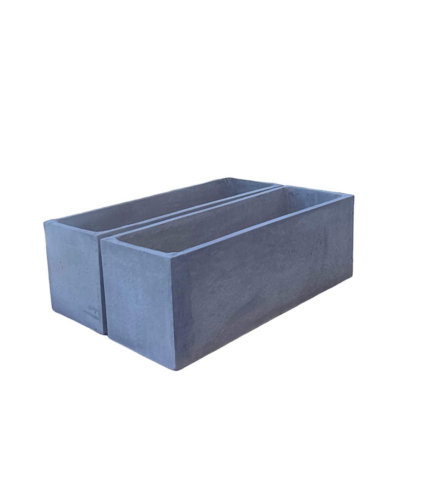 Jardinera de Hormigón Rectangular 60x30x30cm