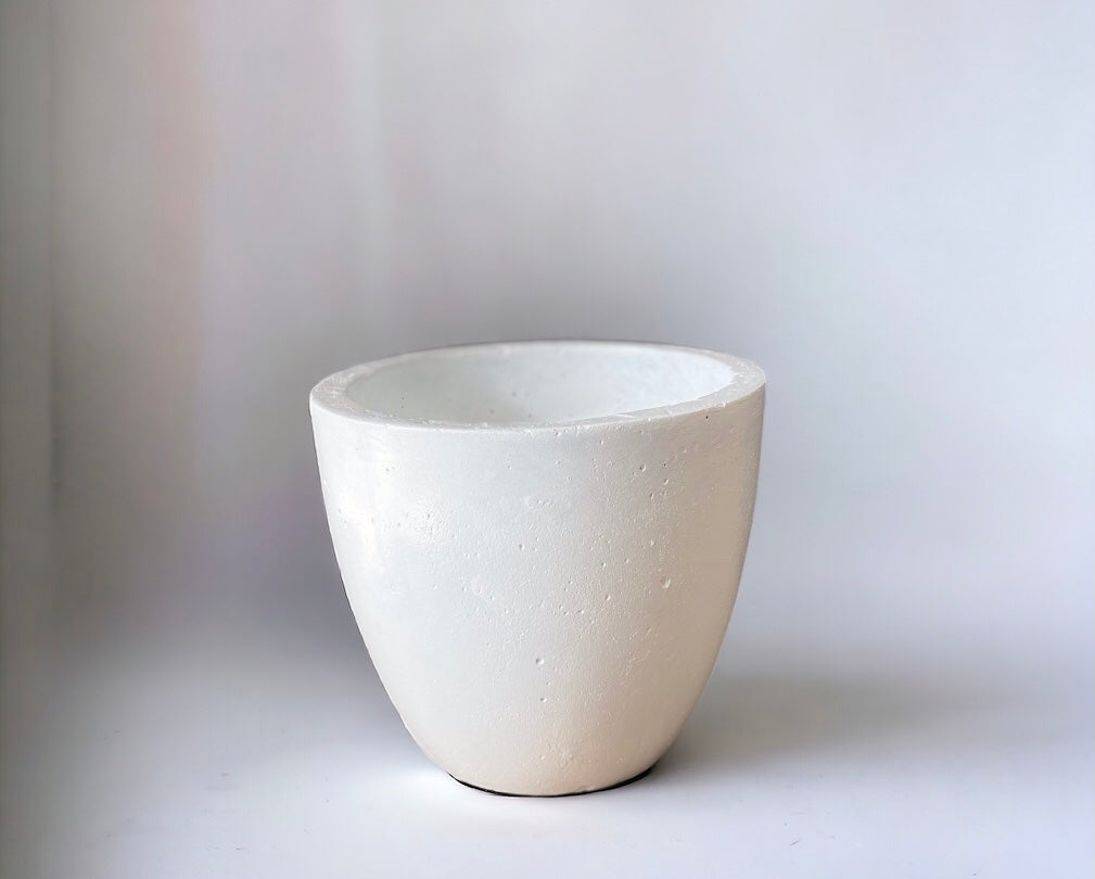 Maceta Redonda Cónica de Hormigón 23x26cm